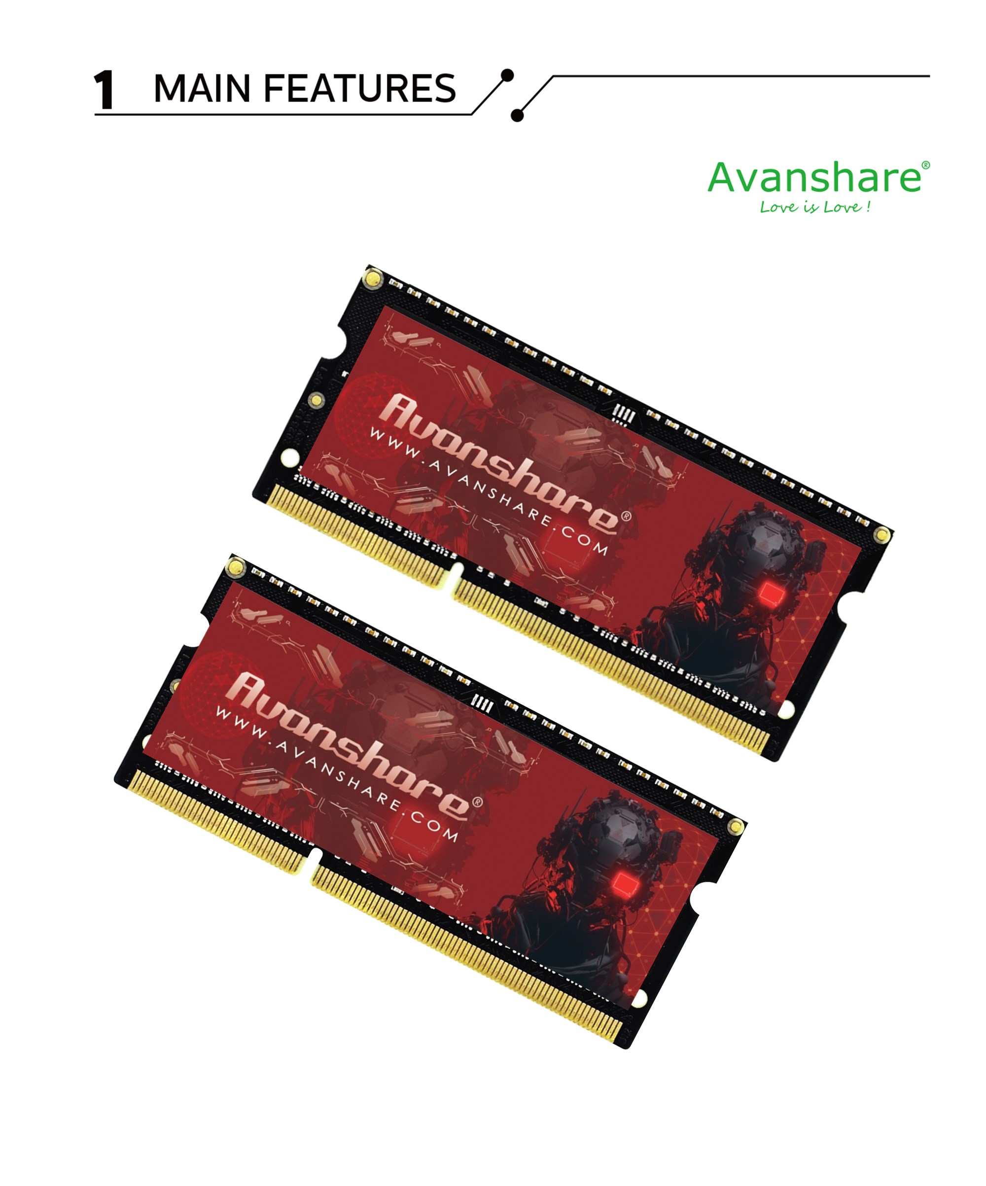 Ddr5 32Gb - Memori RAM Avanshare DDR5 DDR4 DDR3