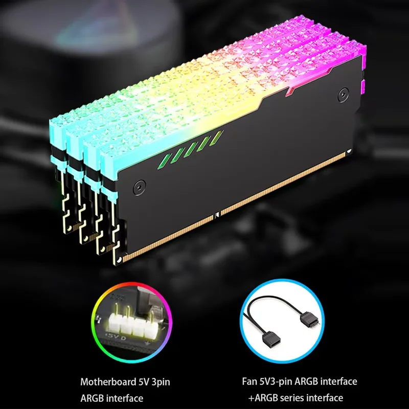 Heatsink Memori PC RM-1 Pendin - Ddr5 Ram ulasan dan harga