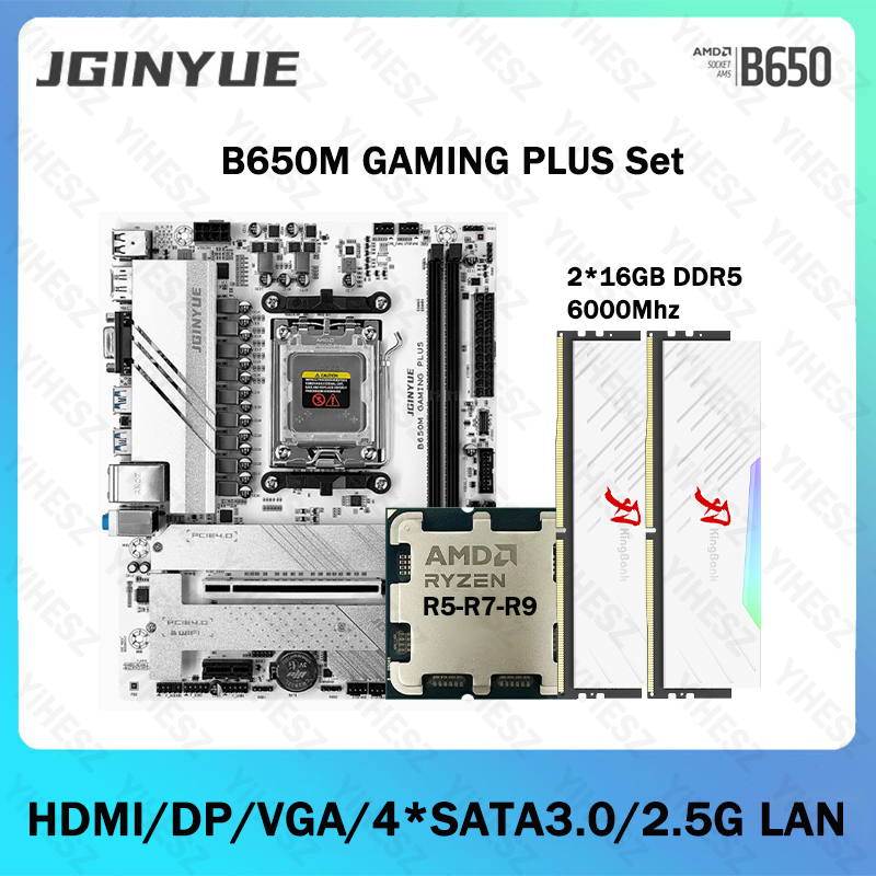 Kit Motherboard Komputer Gamin - Ddr5 16Gb 6000Mhz ulasan dan harga