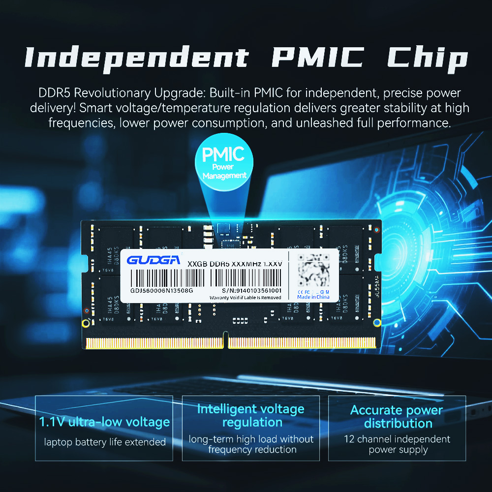 RAM GUDGA DDR5 8GB 16GB 32GB M - Ddr5 4800Mhz ulasan dan harga