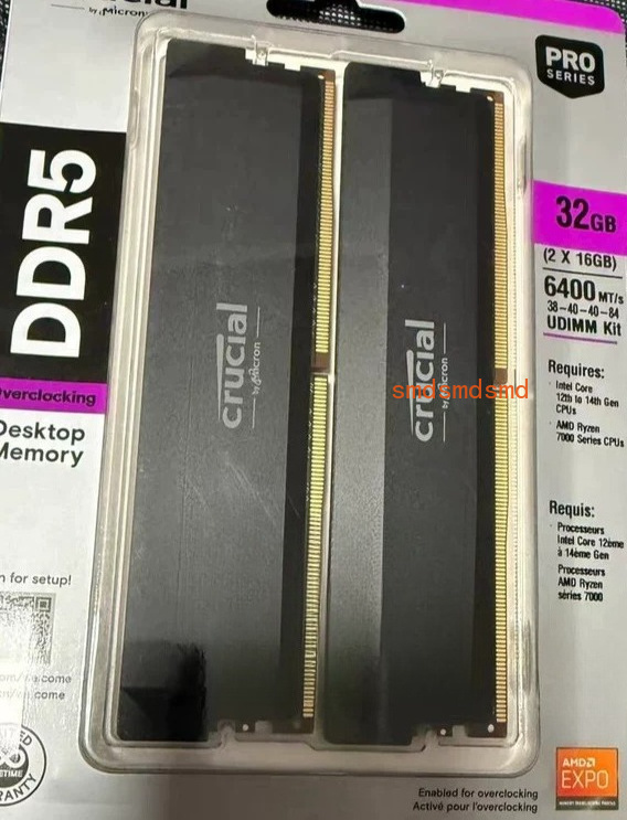 Kit RAM DDR5 6000MHz 32GB, Mem - Ddr5 16Gb 6000Mhz ulasan dan harga