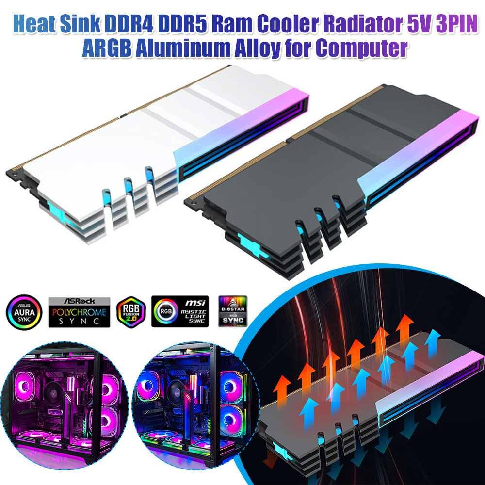 5V 3PIN ARGB Modul Memori PC H - Ddr5 Rgb Ram ulasan dan harga