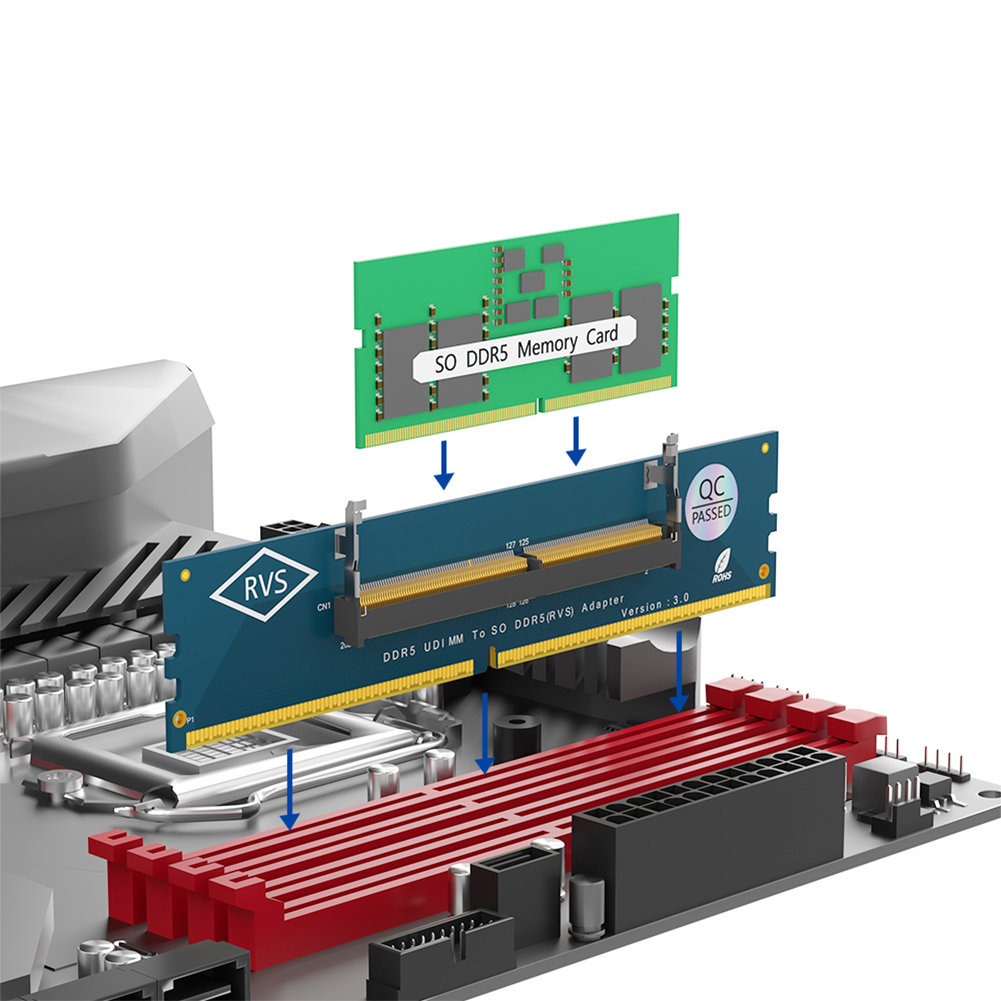 Adaptor Kartu Memori Laptop Ke - Ddr5 Sodimm ulasan dan harga